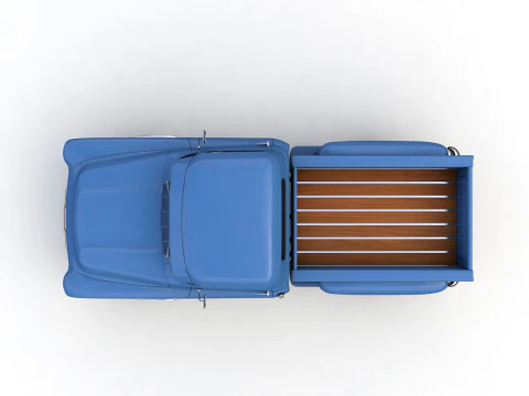 Chevy 3100 Steepside Pickup 1957 3D Model