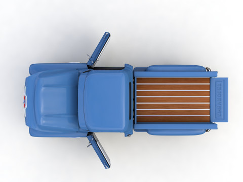 Chevy 3100 Steepside Pickup 1957 3Dモデル