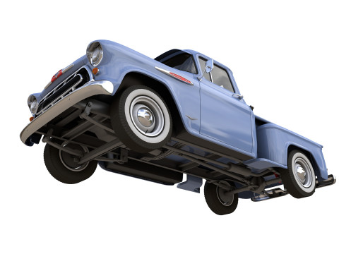 Chevy 3100 Steepside Pickup 1957 3Dモデル