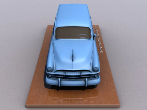Carrinha Plymouth Belvedere 1954 Modelo de Impressão 3D