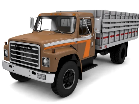 International Harvester S1824 Truck 1979 3D Modell