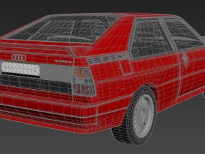 audi urquattro 3D Model