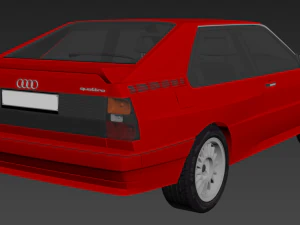 audi urquattro 3D Model