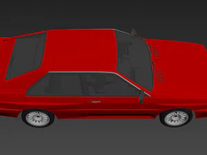 audi urquattro 3D Model