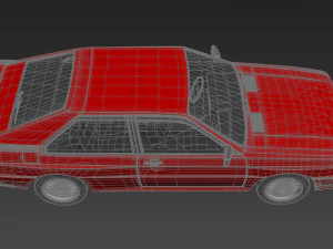 audi urquattro 3D Model
