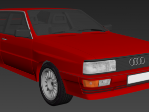 audi urquattro Model 3D
