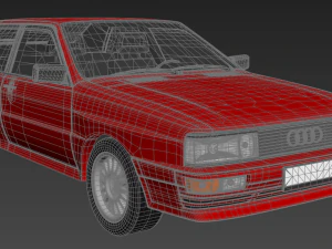 audi urquattro 3D Model