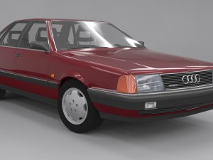 audi 100 c3 sport quattro Model 3D