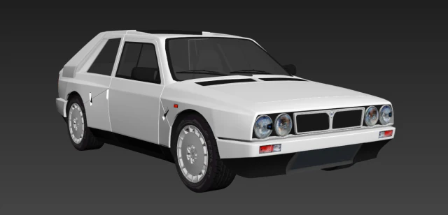 lancia delta s4 3D Model .c4d .max .obj .3ds .fbx .stl .blend