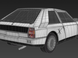lancia delta s4 Model 3D