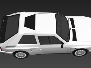 lancia delta s4 Model 3D