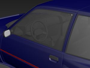 peugeot 205 turbo Model 3D
