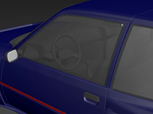 b group rally car collection vol1 3D Model