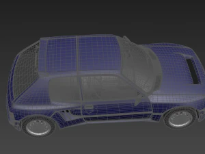 b group rally car collection vol1 3D Model