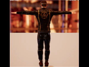hero apcalptic 3D Model