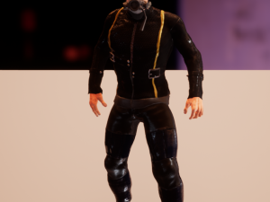 hero apcalptic 3D Model