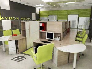 office space 3D Model