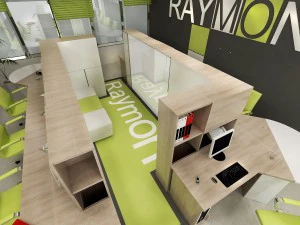 office space 3D Model