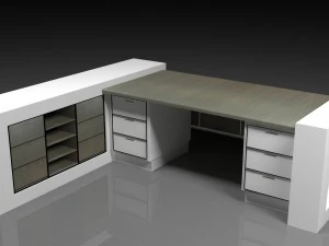 arredamento per ufficio Modello 3D