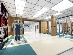 gym 3D Model