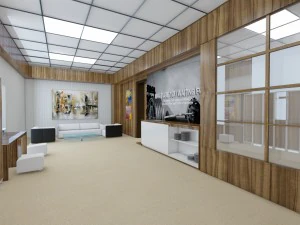 palestra Modello 3D