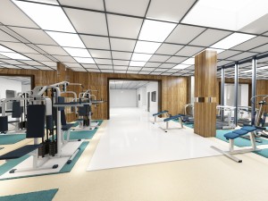 gym Modelo 3D