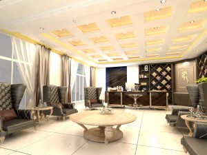 office space 3D Model