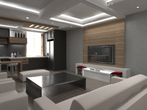 living room 3D Model