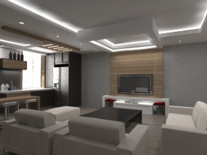 living room 3D Model