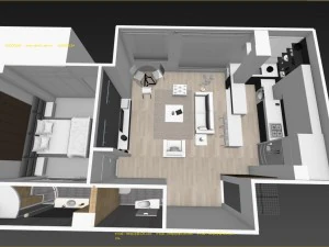 living room 3D Model