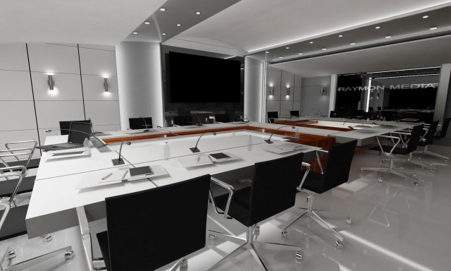 office space Modello 3D .c4d .max .obj .3ds .fbx .stl .blend 