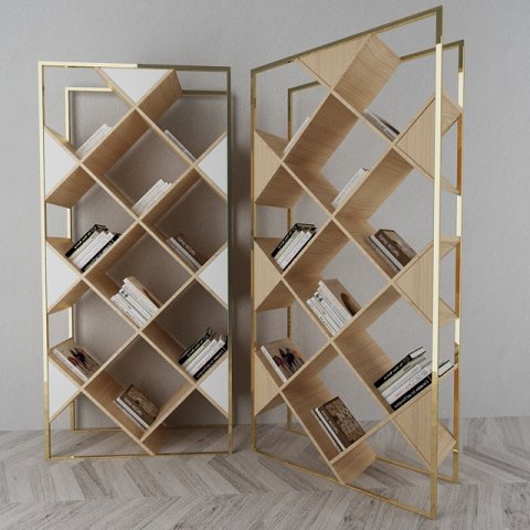 bookcase Modelo 3D .c4d .max .obj .3ds .fbx .stl .blend 