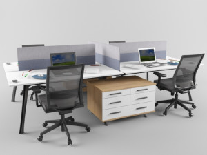 office desk 3D Model