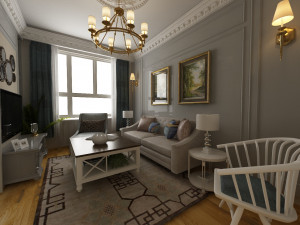 classic living room 3D Model