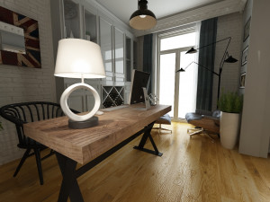 classic living room 3D Model