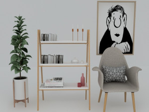 shelves 3Dモデル