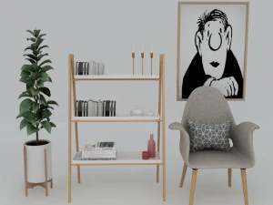 shelves 3D Model