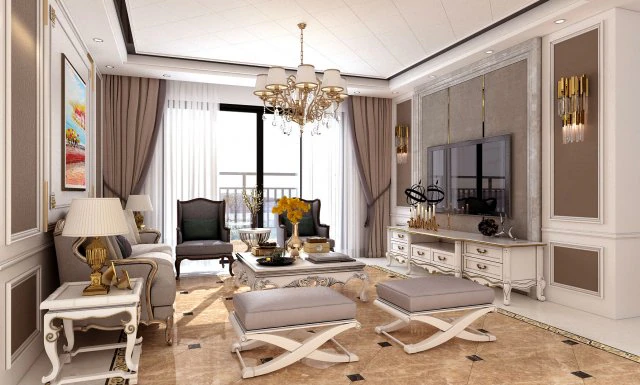 living room 3D Model .c4d .max .obj .3ds .fbx .stl .blend 