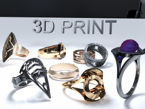 3d print ring Model 3D