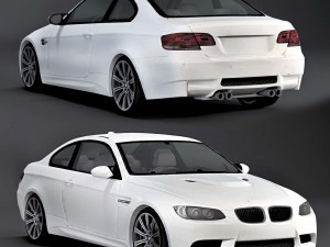 320 coupe 3D Model