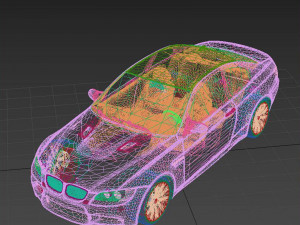 320 coupe 3D Model