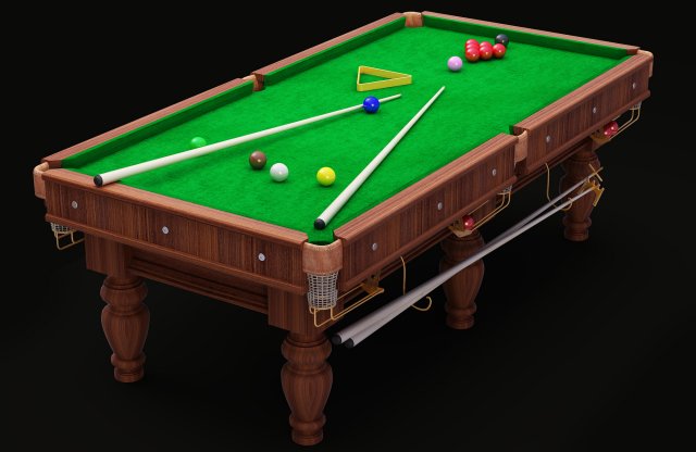 3d model snooker 3D Модель .c4d .max .obj .3ds .fbx .stl .blend 