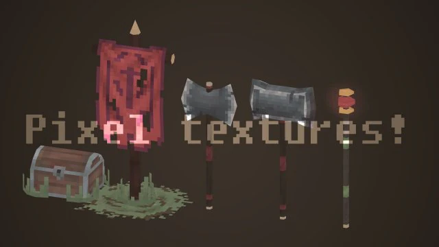 Creating Pixel Textures in Blender 
