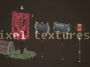 Pixeltexturen in Blender erstellen 2D Tutorials