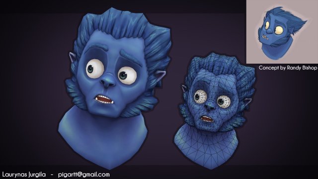 Stylized Beast from X-men
