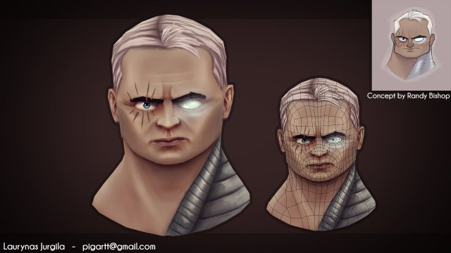 Stylized Cable from X-men