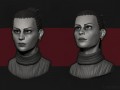 Sculpting female faces 3D Model