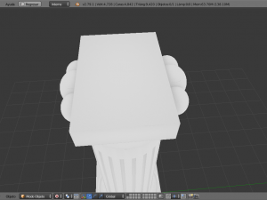 marble pillar Modelo 3D