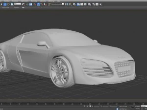 audi r8 3D Model
