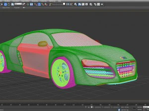 audi r8 3D Model